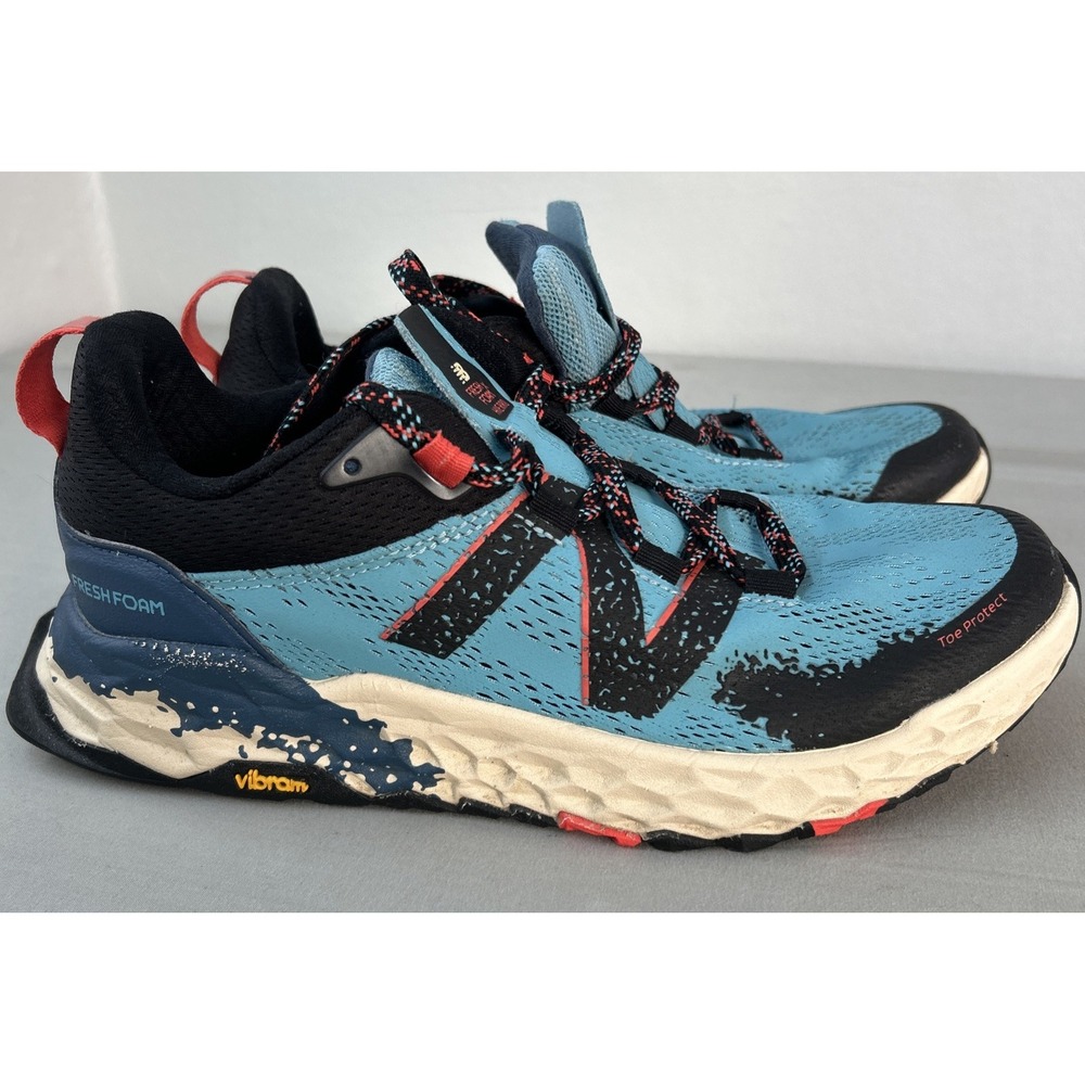 New Balance Fresh Foam Hierro v5 Blue Trail Shoes Women 8.5 B WTHIERB5